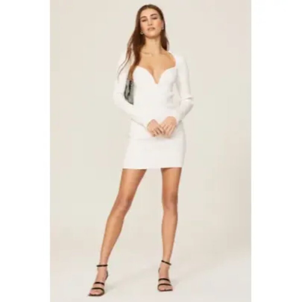 Gauge81 White Mini Dress
